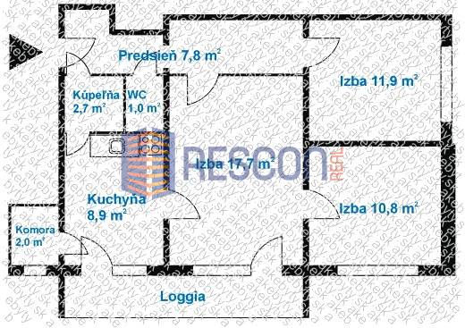 Sale Two bedroom apartment, Two bedroom apartment, Lipského, Bratislav