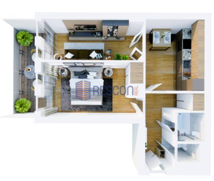 Sale One bedroom apartment, One bedroom apartment, Koceľova, Bratislav